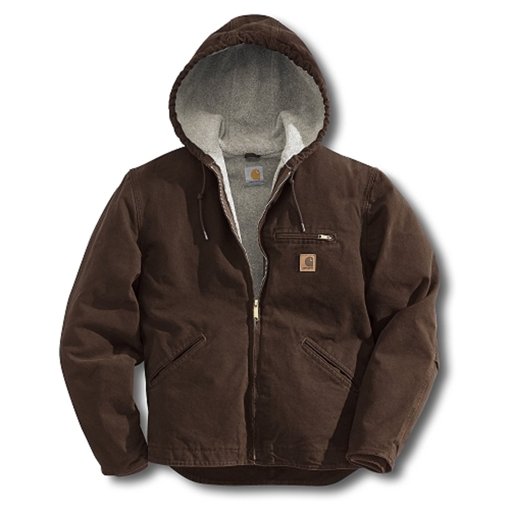 Carhartt Men's Sierra Jacket Sherpa Lined Style J141 DKB