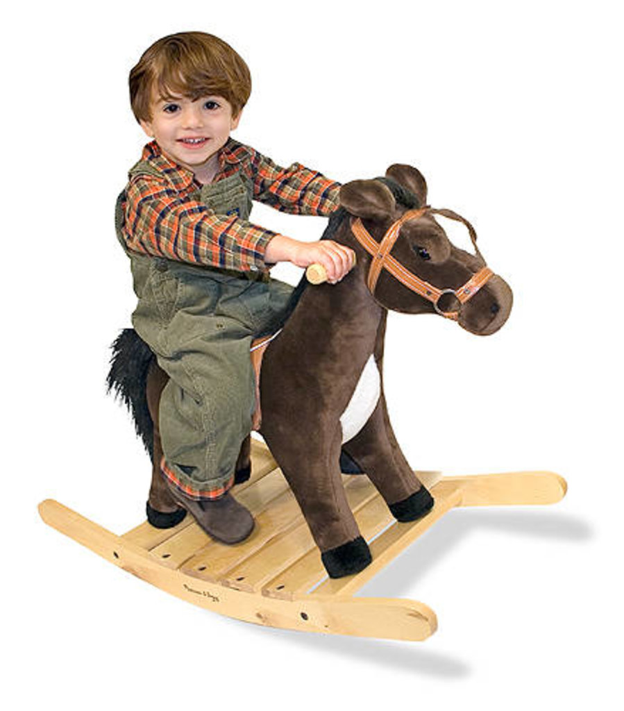 melissa and doug cuddle horse