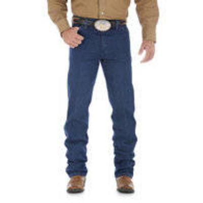 Prewashed Wrangler Jeans Indigo Blue Cowboy Cut