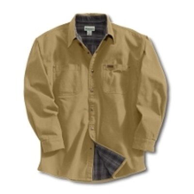 Carhart S296 Canvas Shirt Jacket Brown