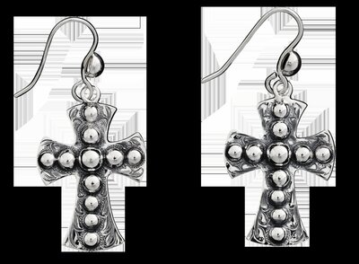 Vogt Earring Cross earrings 011-063
