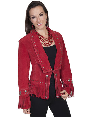 Scully Jacket RED BOAR SUEDE
