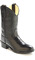 Old West Black  Kids Cowboy Boot - 