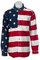 Roper Mens Flag Long Sleeved shirt - 