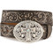 Justin womens cross buckle rhinestone - 