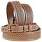 V041049_1 Vogt basket stamped tan belt - 