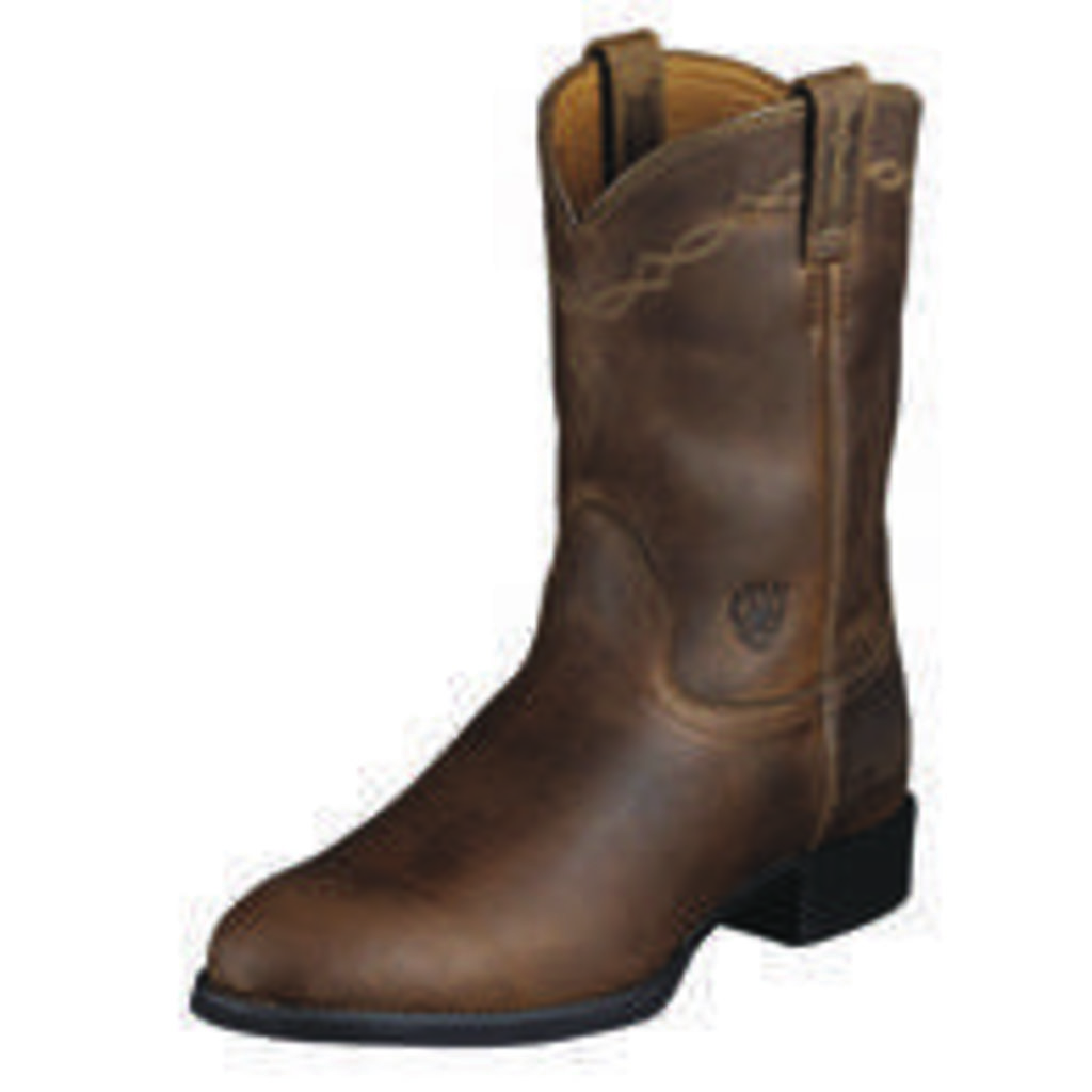 Ariat men's heritage roper western boot cheap