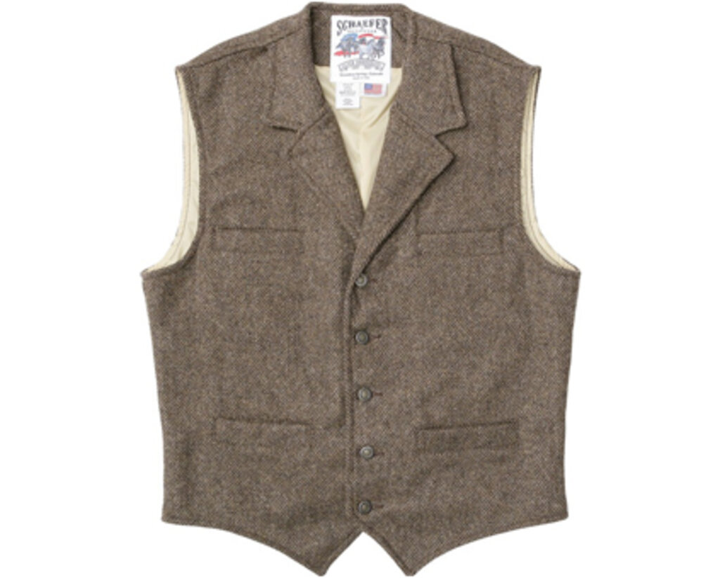 Schaefer McClure Mens Vest 707 Charcoal