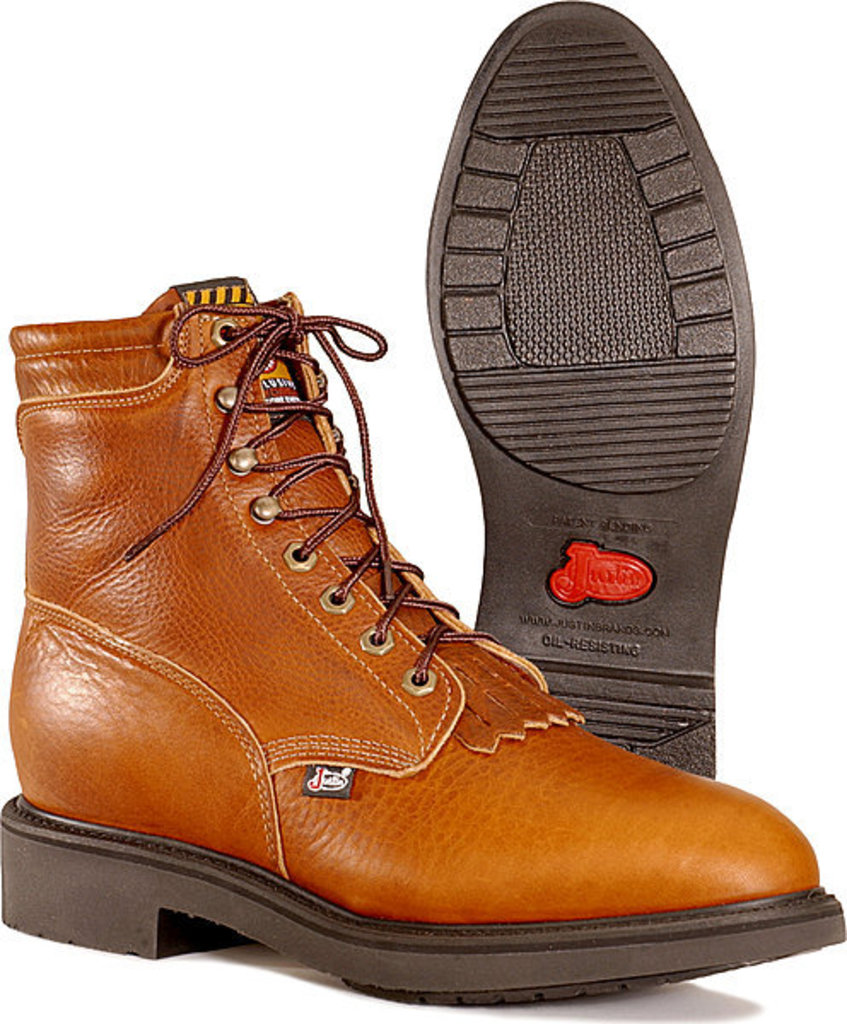 Justin double comfort cheap work boots