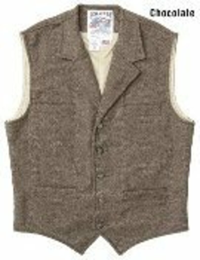 Schaefer McClure Mens Vest 707 Chocolate