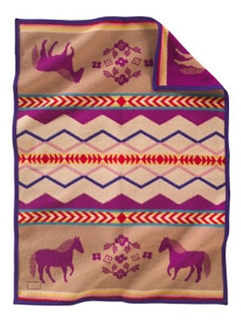 Pendleton crib online blanket