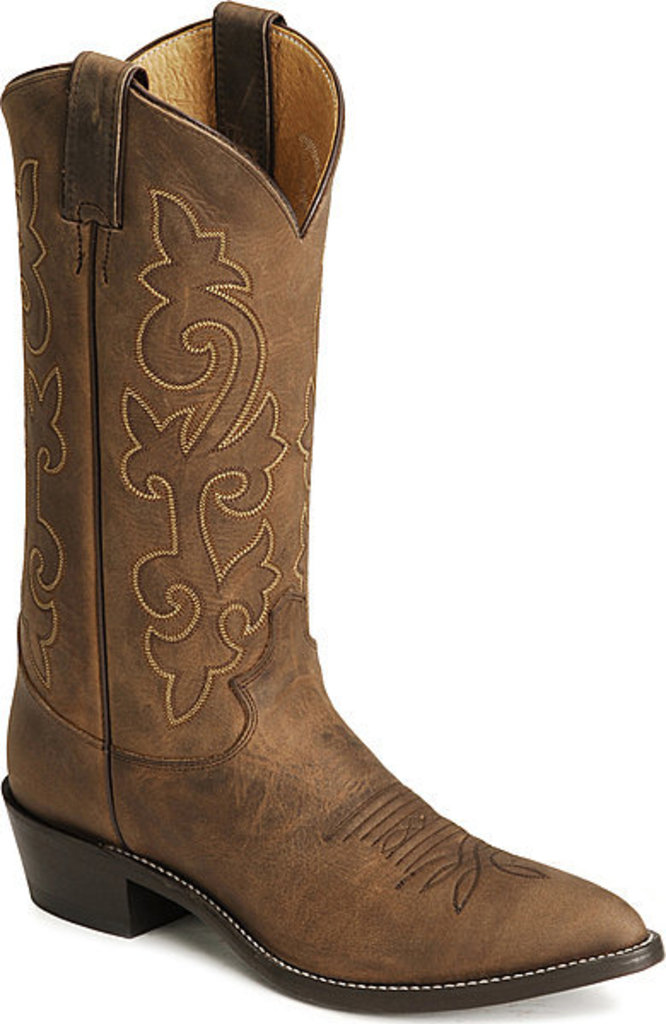 Women's Justin Western 13" Bay Apache Brown Cowboy Boot L4935