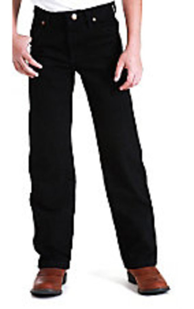 Wrangler® Boys' Black Cowboy Cut