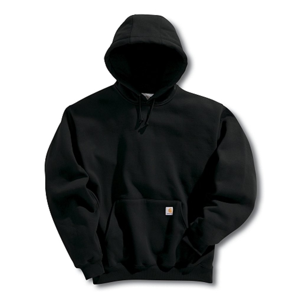 Carhartt Pull Over Hooded Sweatshirt Black