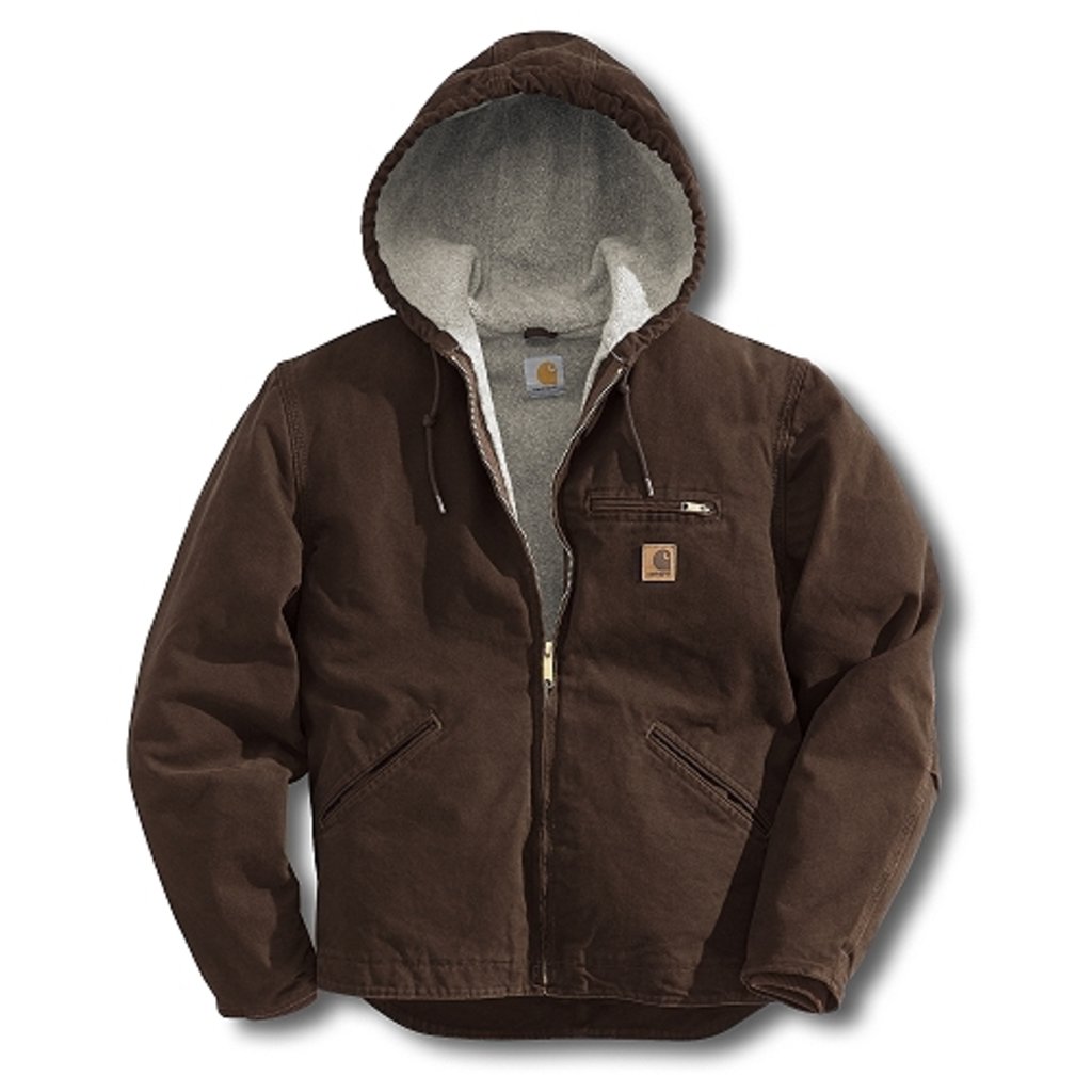 Carhartt Men's Sierra Jacket - Sherpa Lined Style: J141 DKB