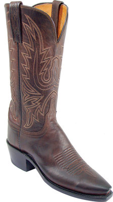 Lucchese 1883 Chocolate Mad Dog Goatskin