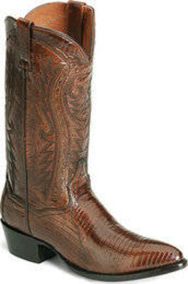 Dan Post Mens Boots Teju Antique Tan Lizard 3051R