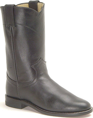 Justin Original Ladies Black Ropers #L-3703