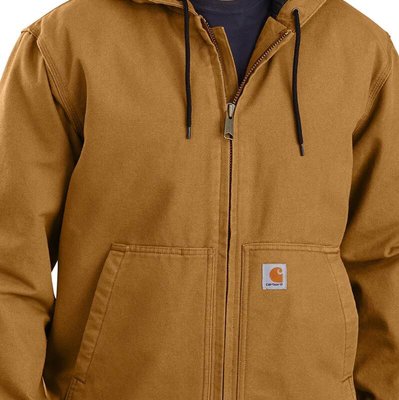 Carhartt  Sandstone Active Jac/Quilt Lined Men's, Cotton Sandstone