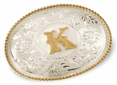 Montana Silversmiths Initial Buckle