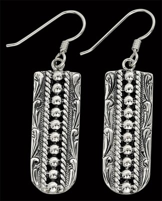 Vogt- Earrings -Bead and Rope Dangles