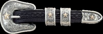 Vogt Buckle Set-Gold Trail Boss