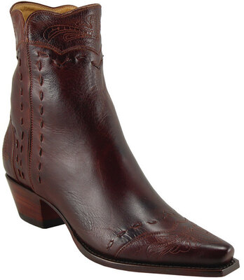 Charlie 1 Horse By Lucchese Brown Calf Wingtip and Bucklace