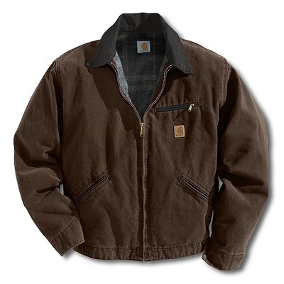 Carhartt J97 Detroit Jacket Dark Brown