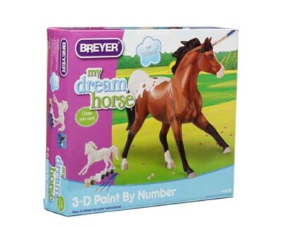 My Dream Horse - Paint-by-Number 3D Activity Kit Appaloosa
