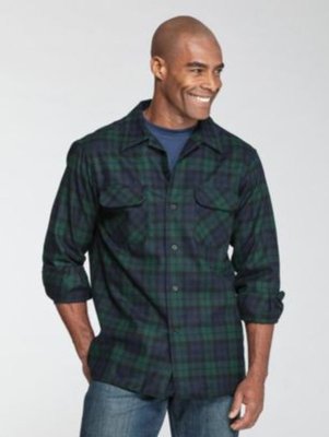 Pendleton Board Shirt Classic Fit Black Watch Plaid