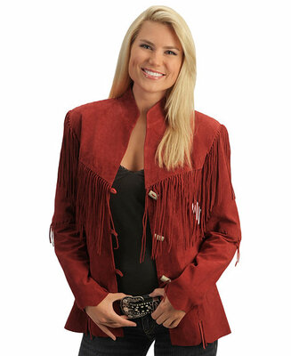 Scully Fringe Suede Leather Jacket