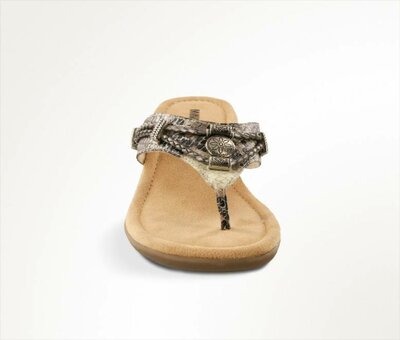 Minnetonka Sandals SILVERTHORNE Python Print