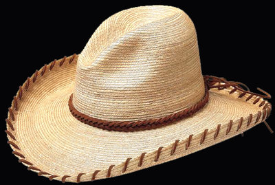 Sunbody Oak w/ Laced Brim Gus Palm Leaf