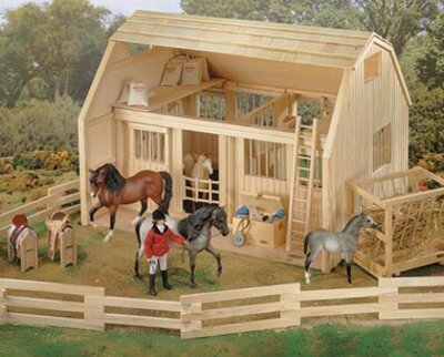 Breyer Wood Corral 7500