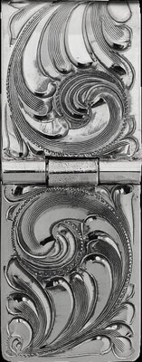 Vogt, Money Clip, Hinged, Fully Engraved