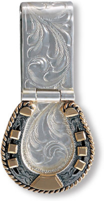 Vogt-Money Clip Gold Horseshoe 021-046